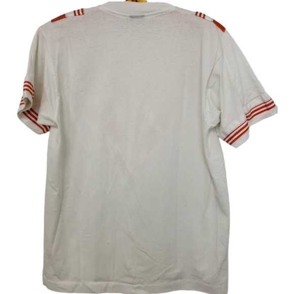 Vintage Tee Cheer Single Stitch TN Vols Fan Wear by Screen Stars Best L EUC - Picture 3 of 12